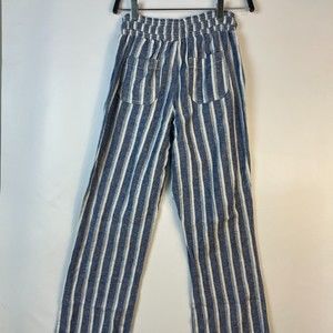 american original rewash brand jeans linen blend size (m)